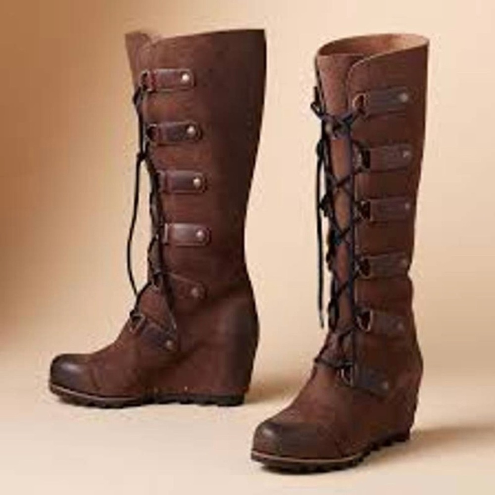 Joan of arctic tall wedge- sorel